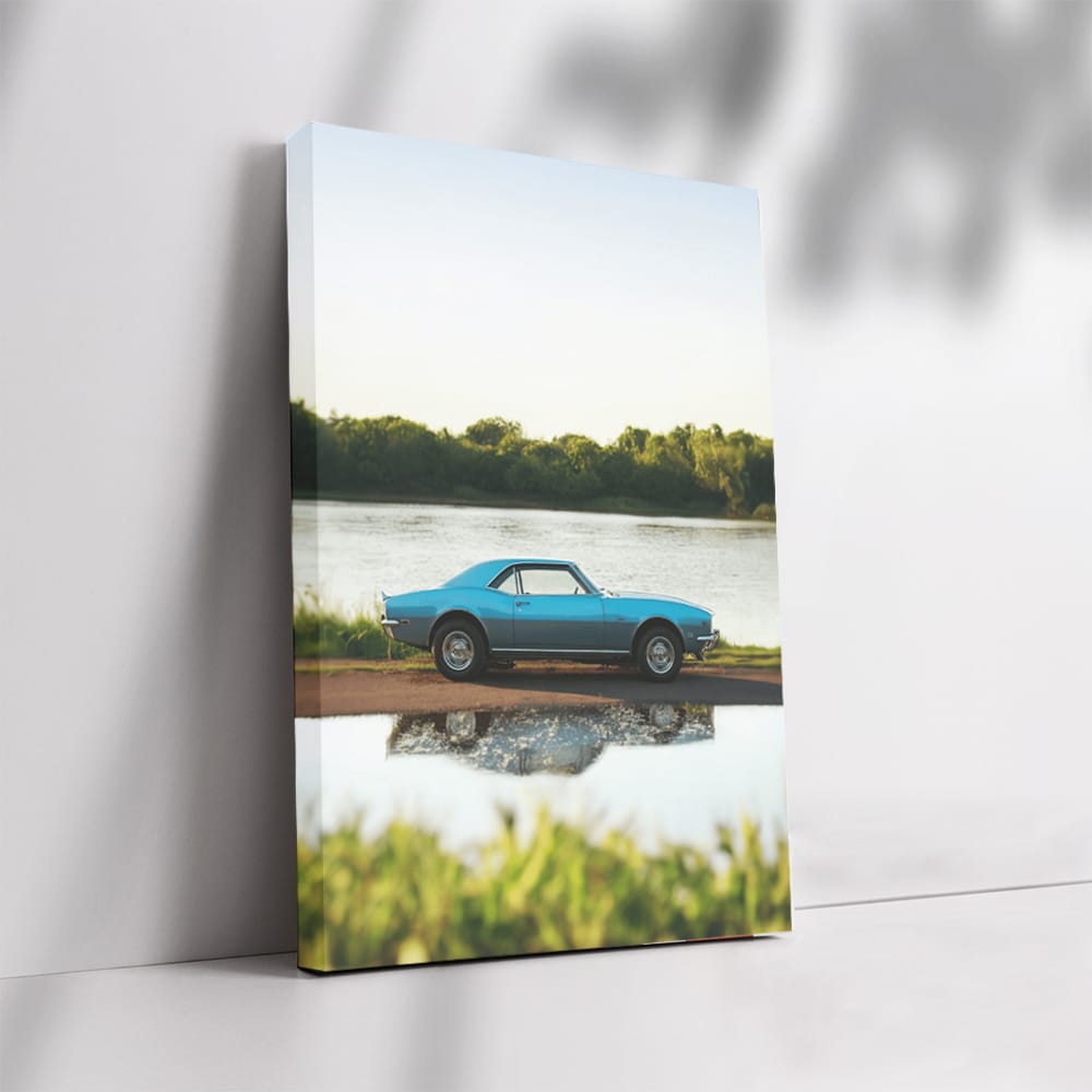 1968 Chevy Camaro in Nature - Classic Power and Style