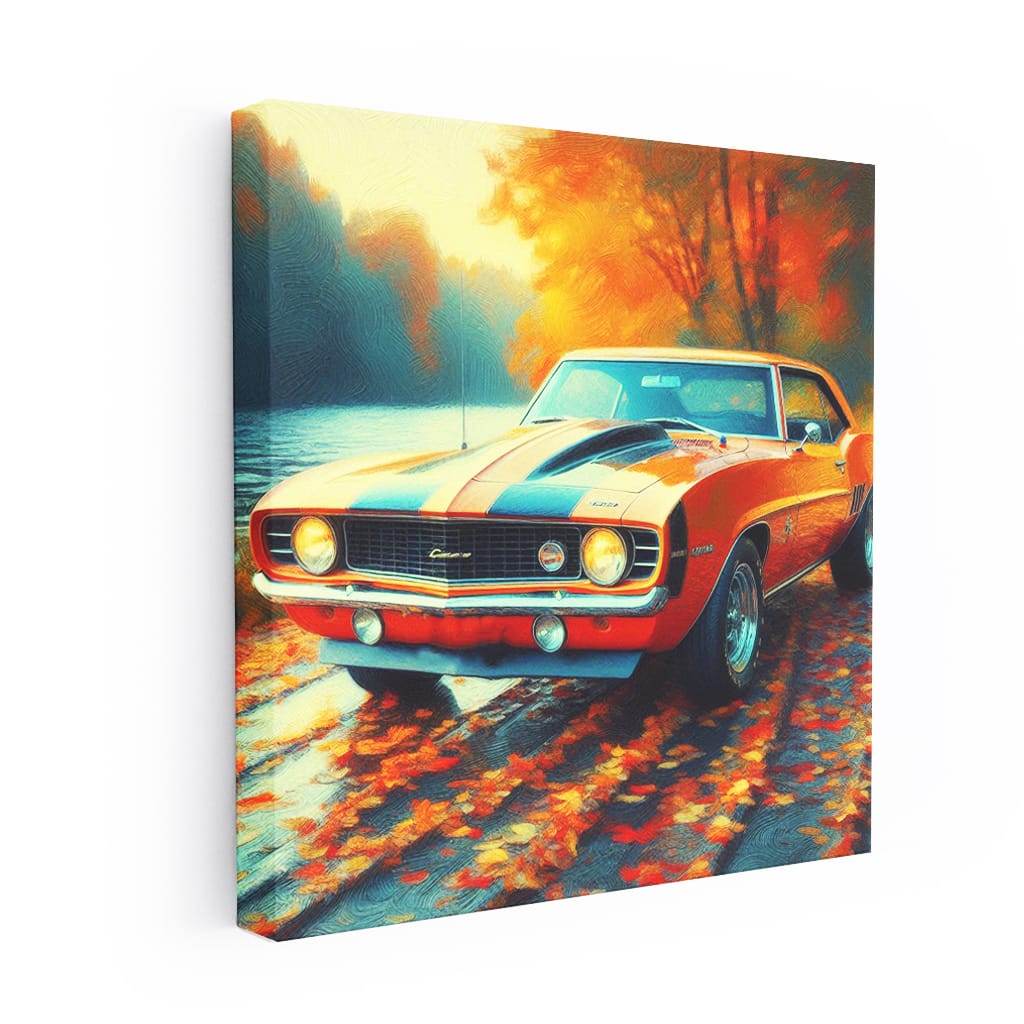 Impressionist View of 1969 Yenko Chevrolet Camaro - Classic Power
