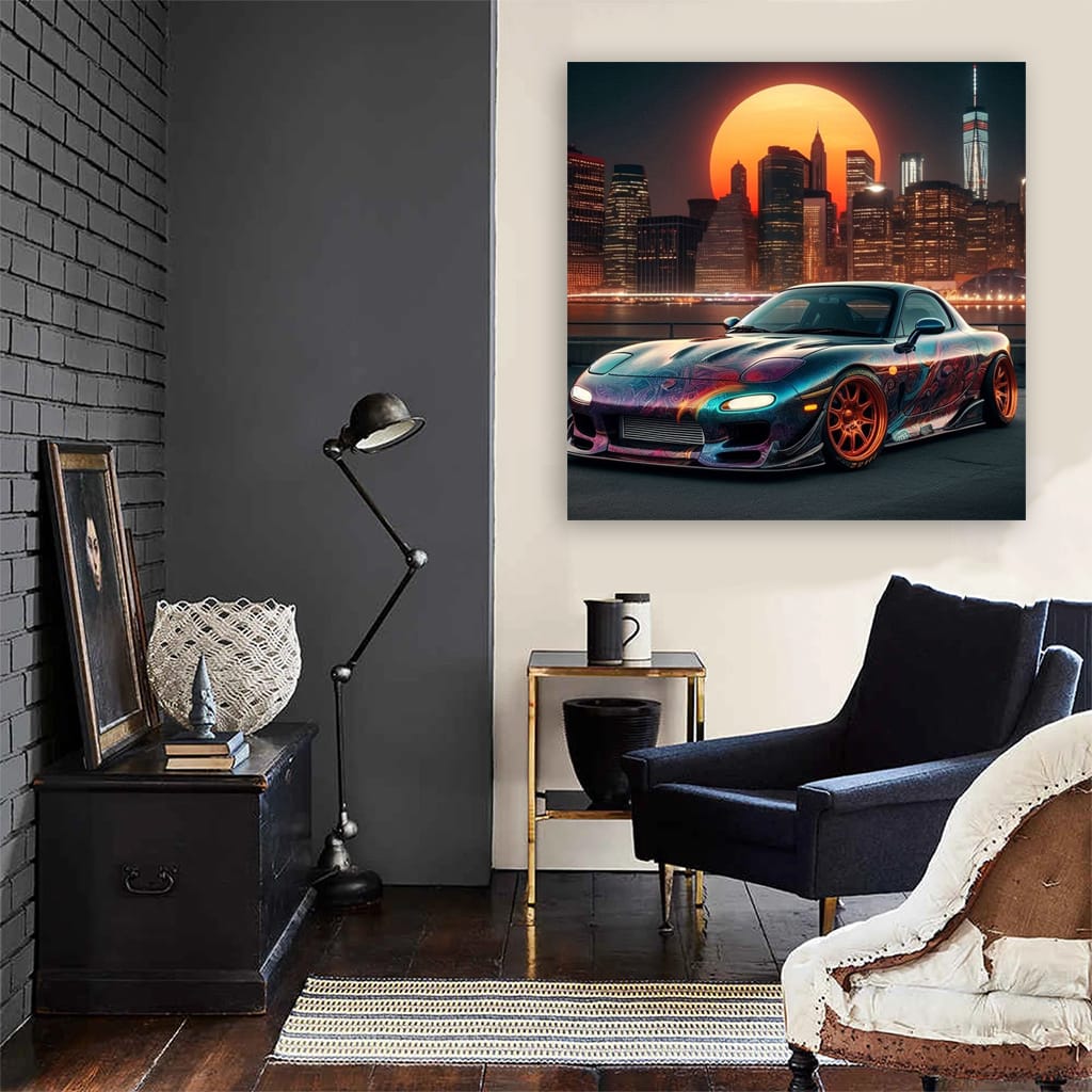1997 Mazda RX-7 Custom Paint - Sleek and Iconic Performance