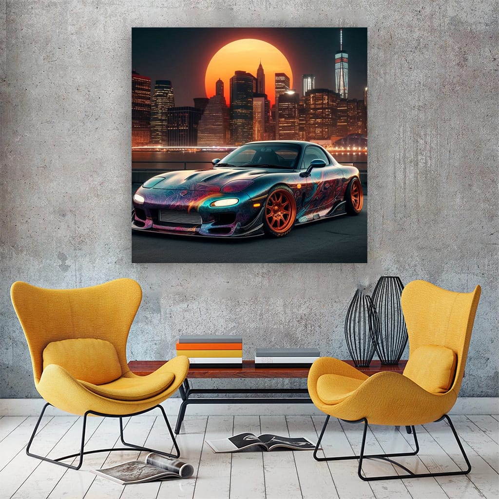 1997 Mazda RX-7 Custom Paint - Sleek and Iconic Performance