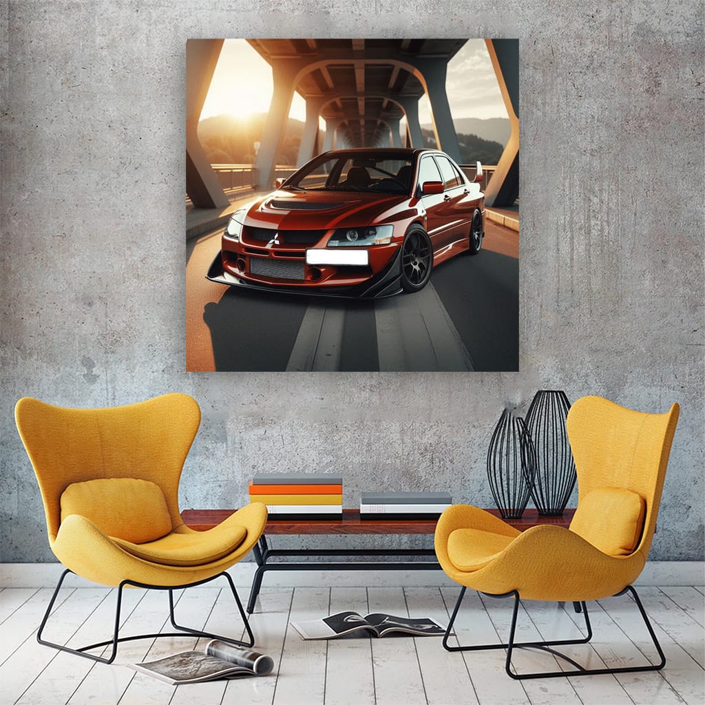 2002 Mitsubishi Lancer Evo VII on Bridge - Thrill Unleashed