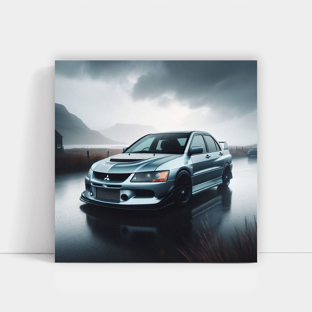 2002 Mitsubishi Lancer Evo VII - Cloudy Day Performance Beast