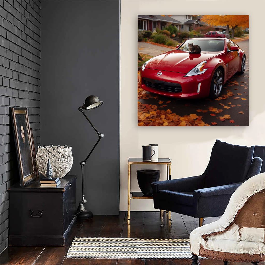 2009 Nissan 370Z Parking - Sleek Power in Motion