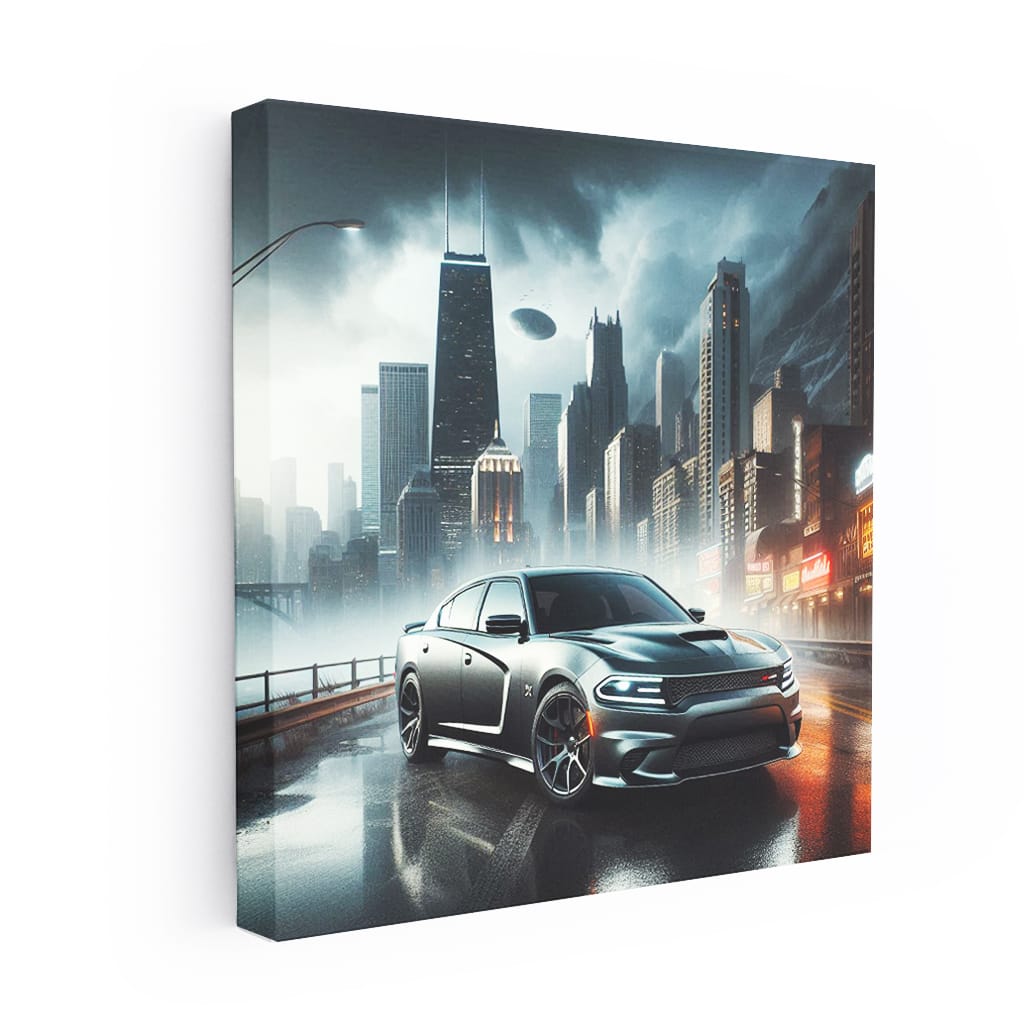 2010 Dodge Charger SRT-8 in Overcast Skies - Unleash Power