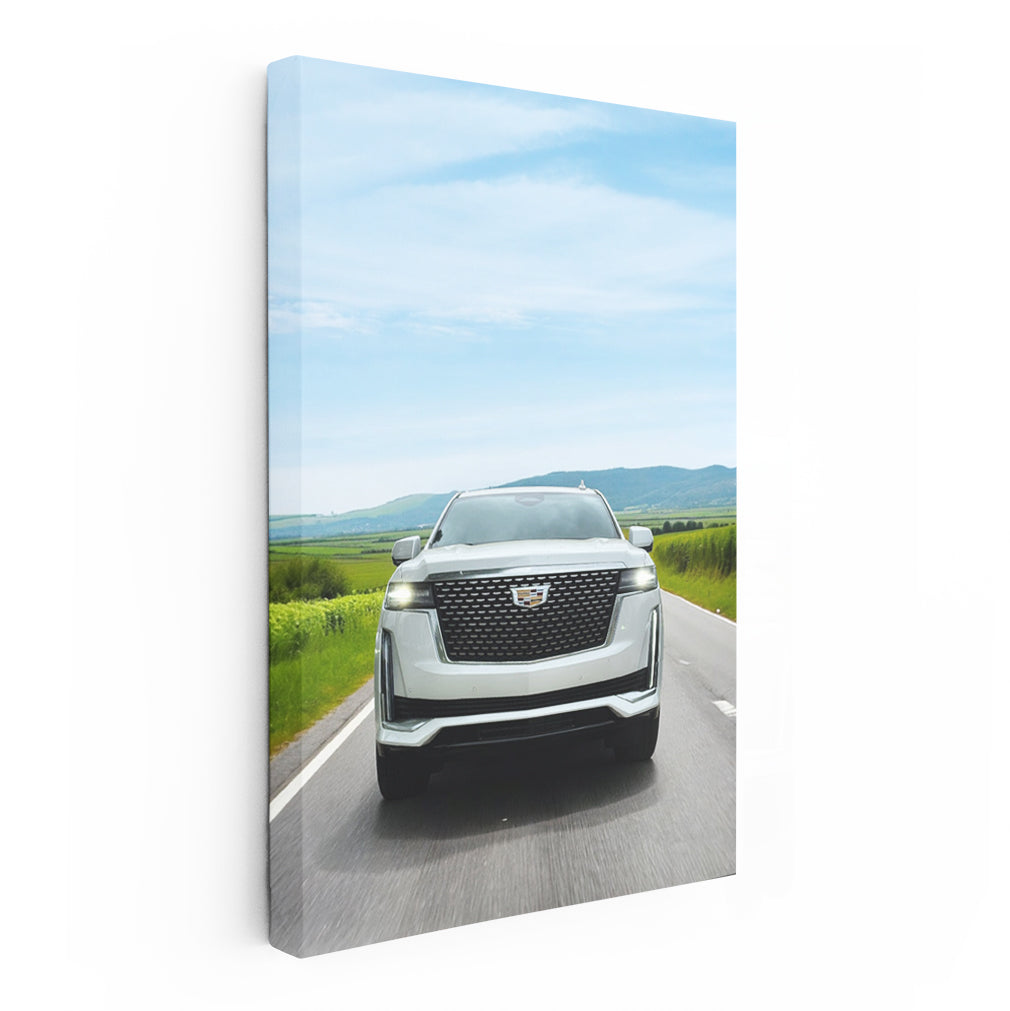 2024 Cadillac Escalade Premium Luxury in White - Sleek Adventure