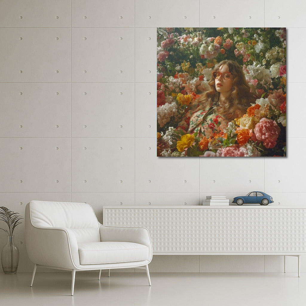 Flower Mystery: Figure in Petals