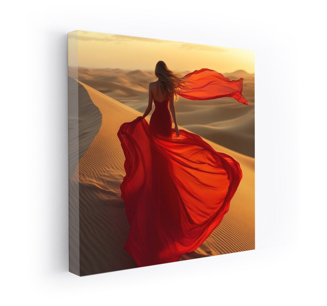 Crimson Serenade of the Dunes