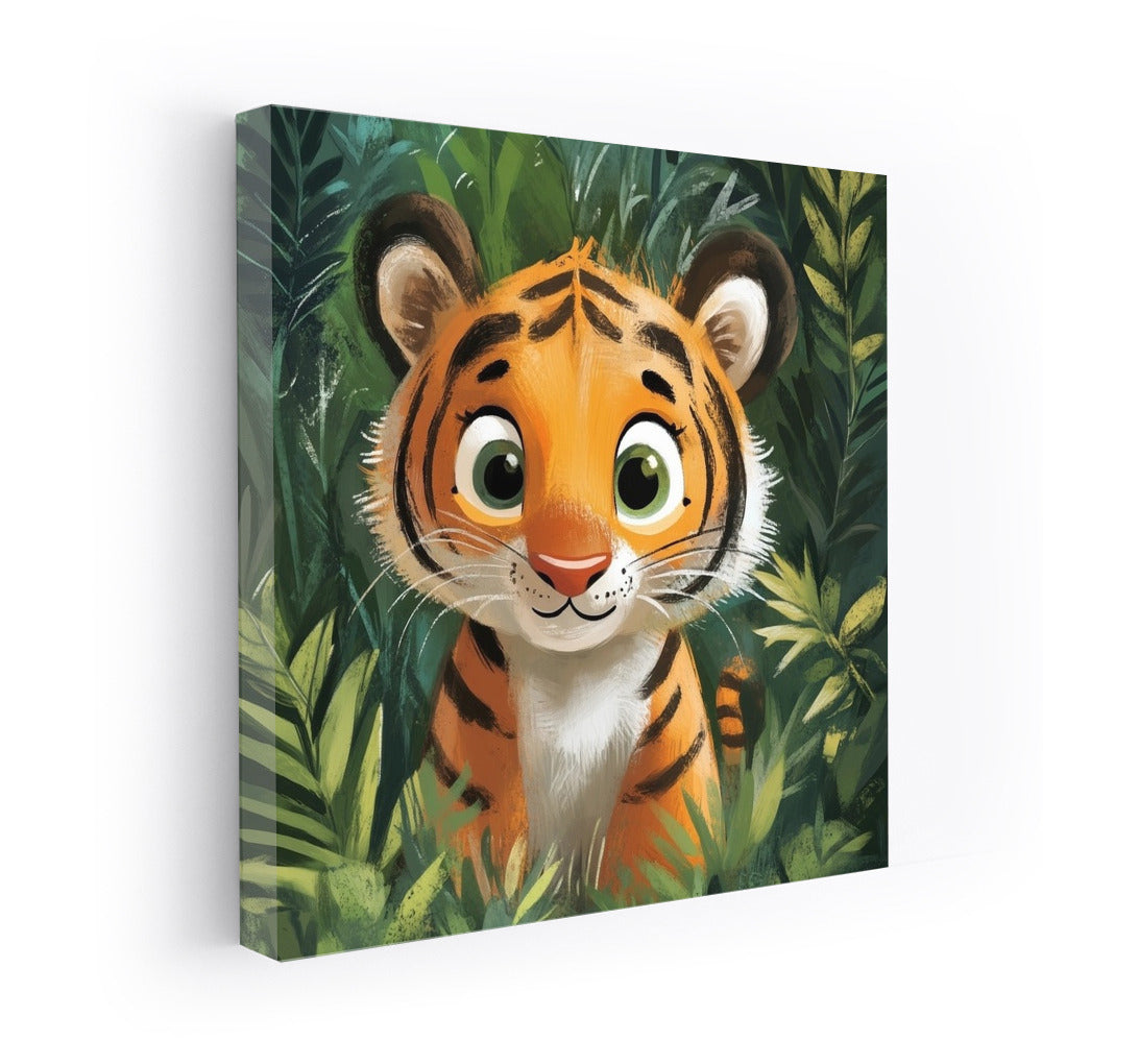 Jungle in Paws: Playful Tiger Cub