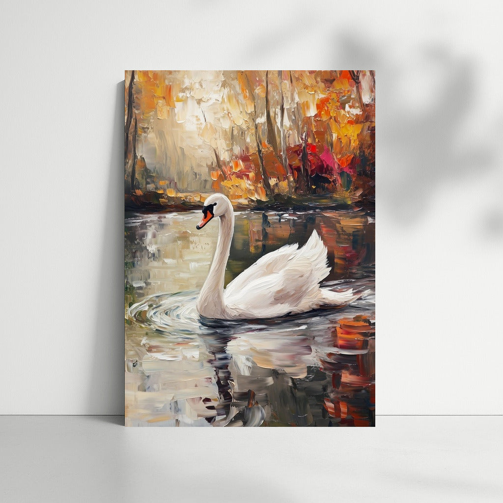 Swan in the Golden Waltz