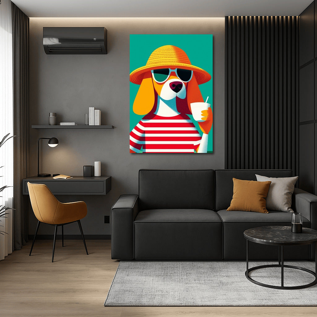 Summer Charm: The Dog in the Hat