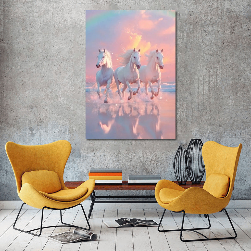 Galloping Heralds of Sunset