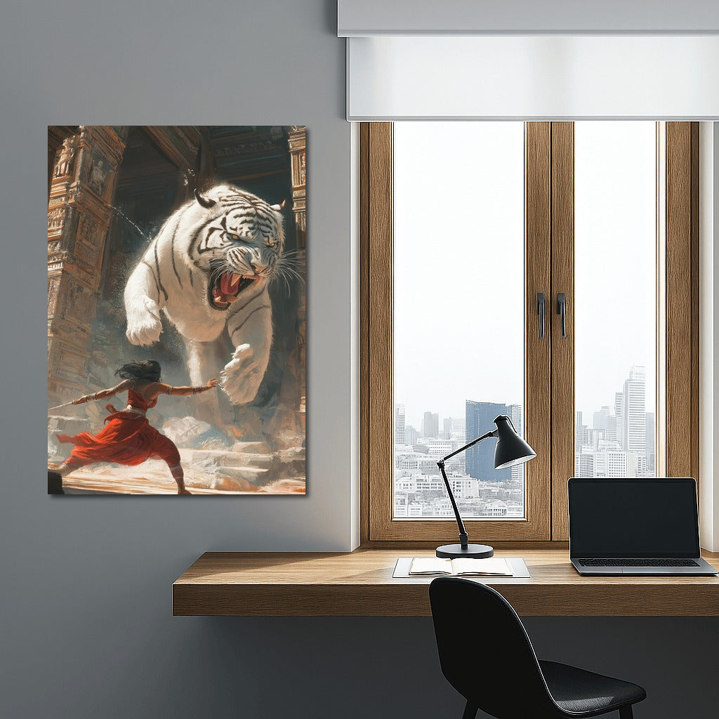 The Courage of the White Tiger: The Legend of the Hero