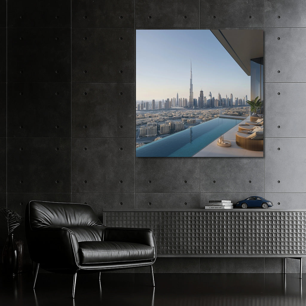 Oasis in the Clouds: Cityscape