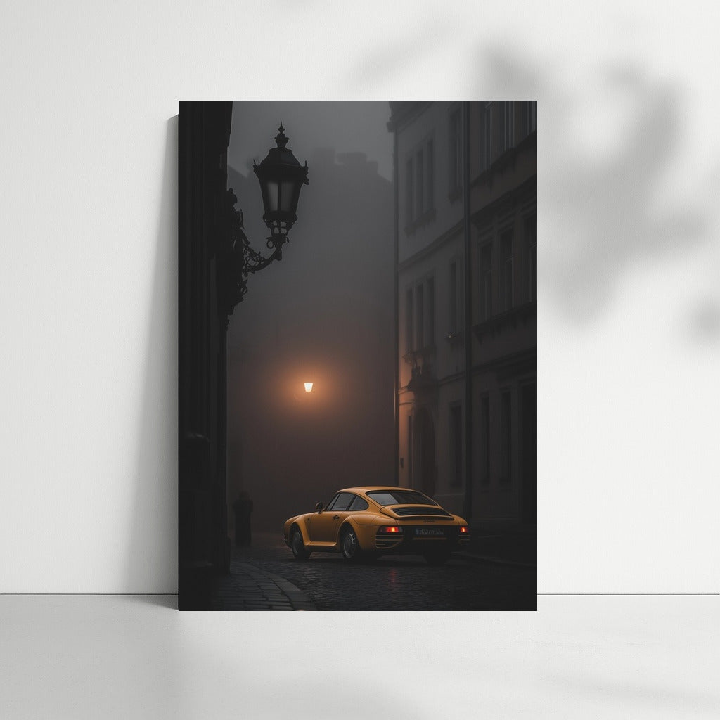 Porsche Foggy Symphony