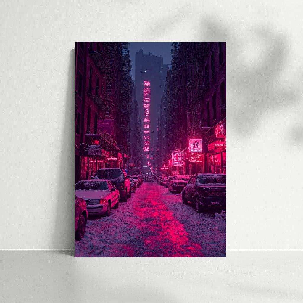 Pink Whisper of the Night City Dream