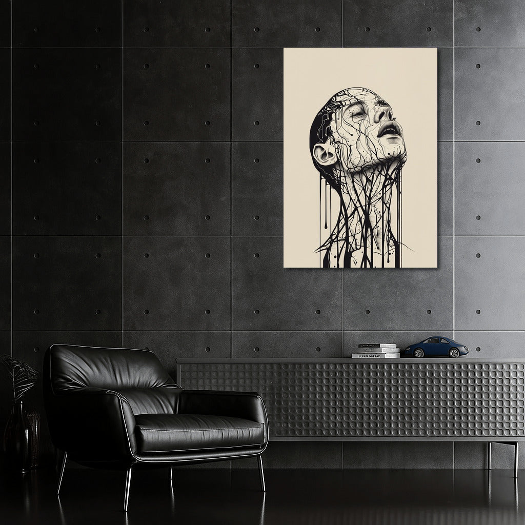 Stream of Lines: An Emotional Portrait
