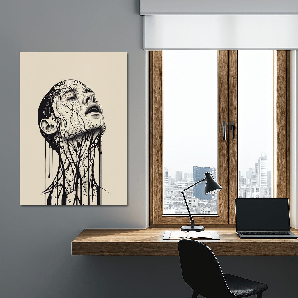 Stream of Lines: An Emotional Portrait