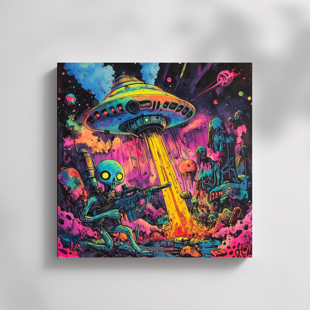 Neon Galaxy Twist