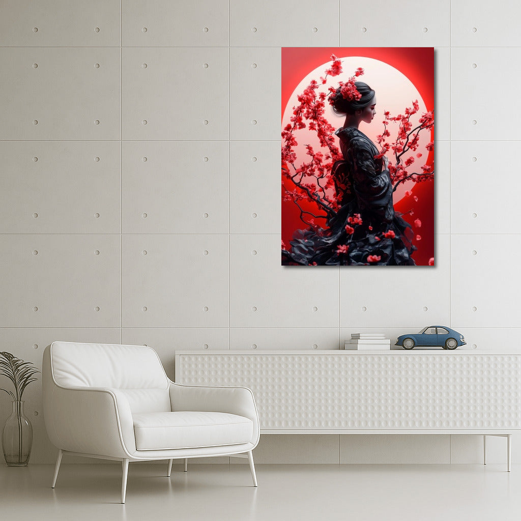 Sakura Shine: Silhouette in Flowers