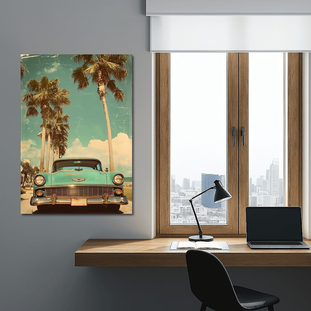 Palm Cruise: Retro Chevrolet