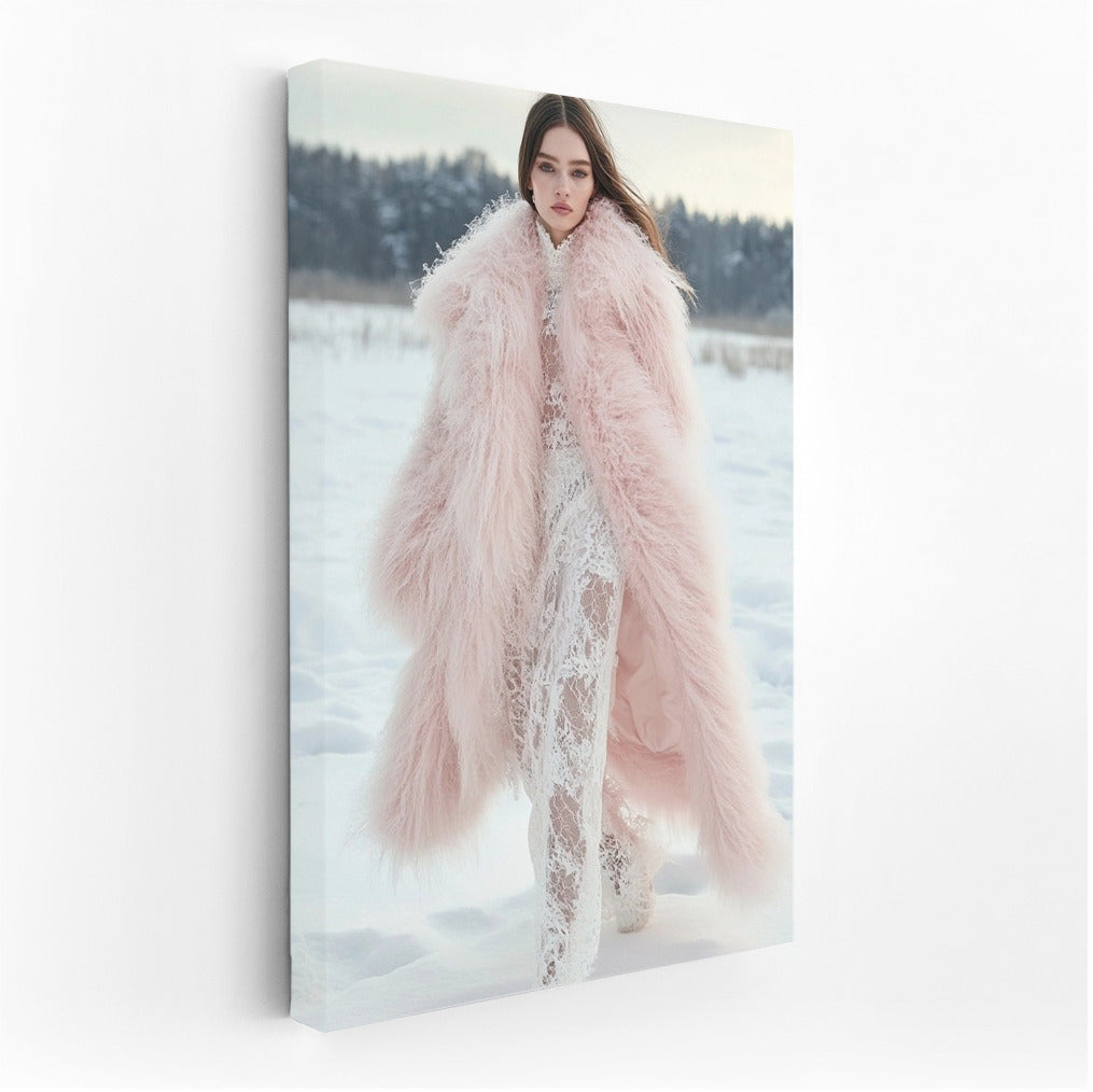 Pink Grace in a Winter's Tale
