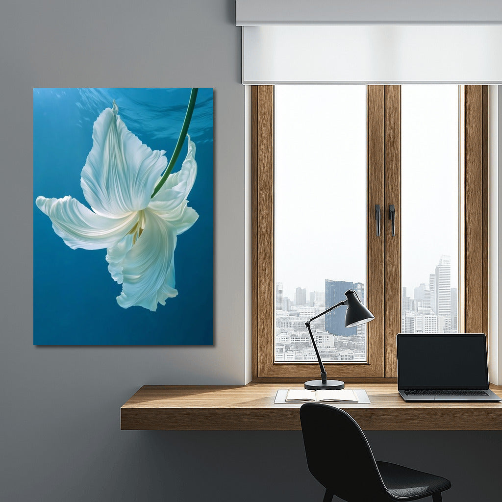 Heavenly Flower: Inspiration in Blue