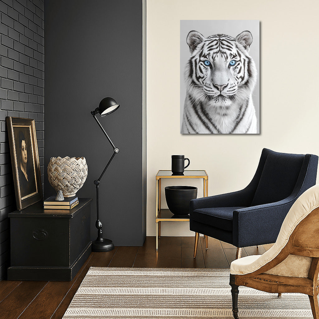 Sapphire Tiger's Gaze