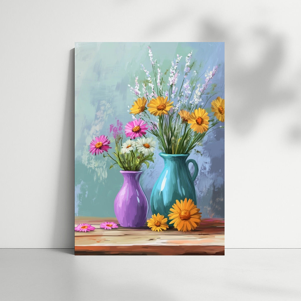 Flower Symphony in Vases