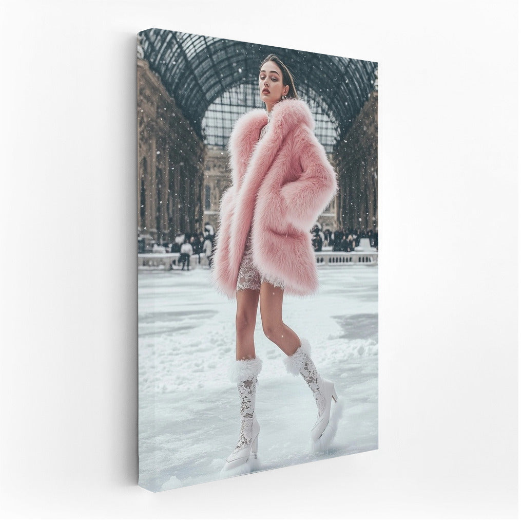 Pink Chic in Snow Dance