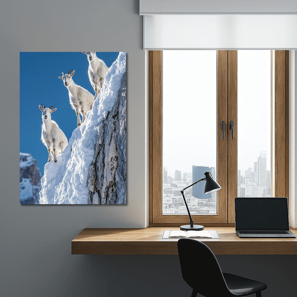 Goat Peaks: Courage in White