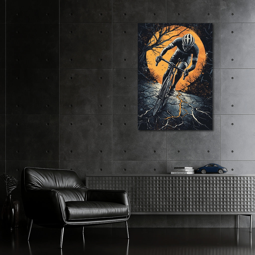 Moon Wind Cyclist