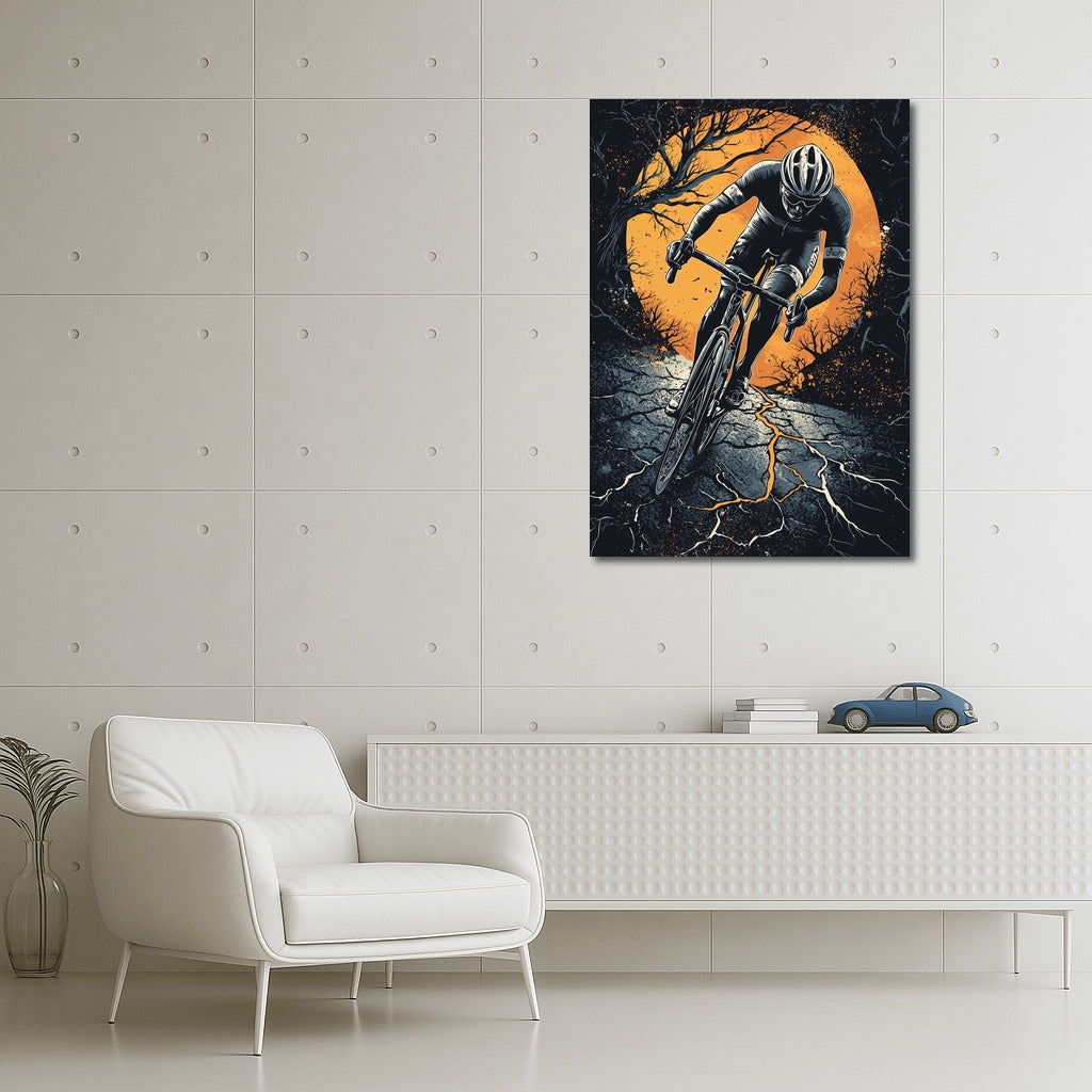 Moon Wind Cyclist