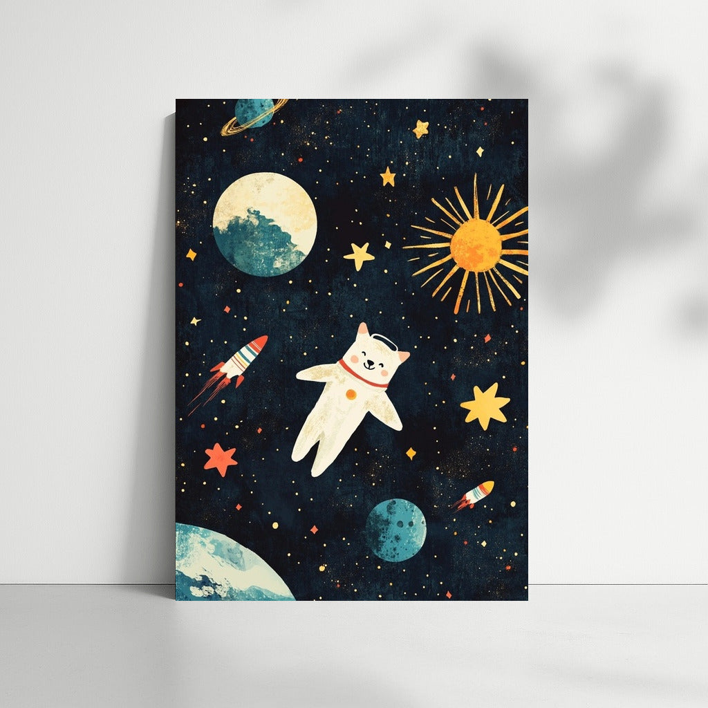 Star Cat in Flight
