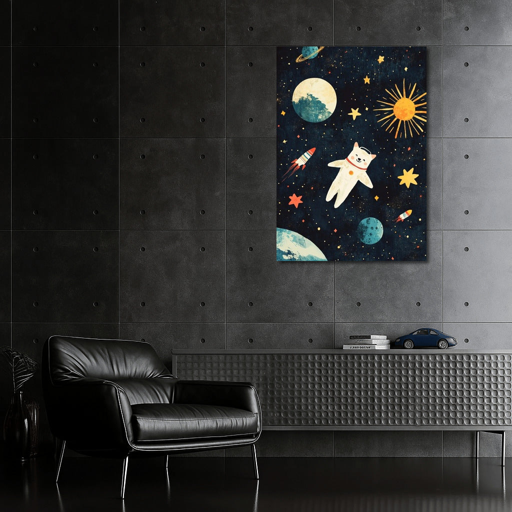 Star Cat in Flight