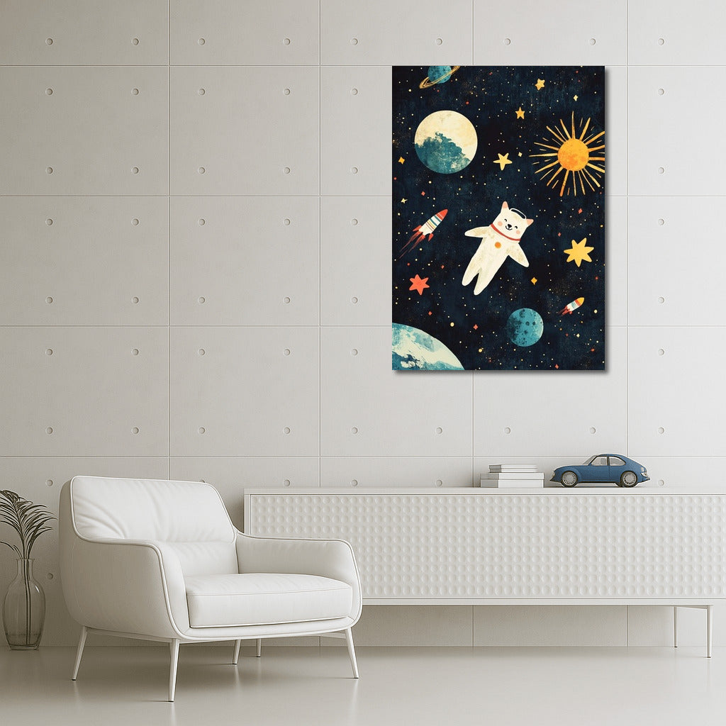 Star Cat in Flight