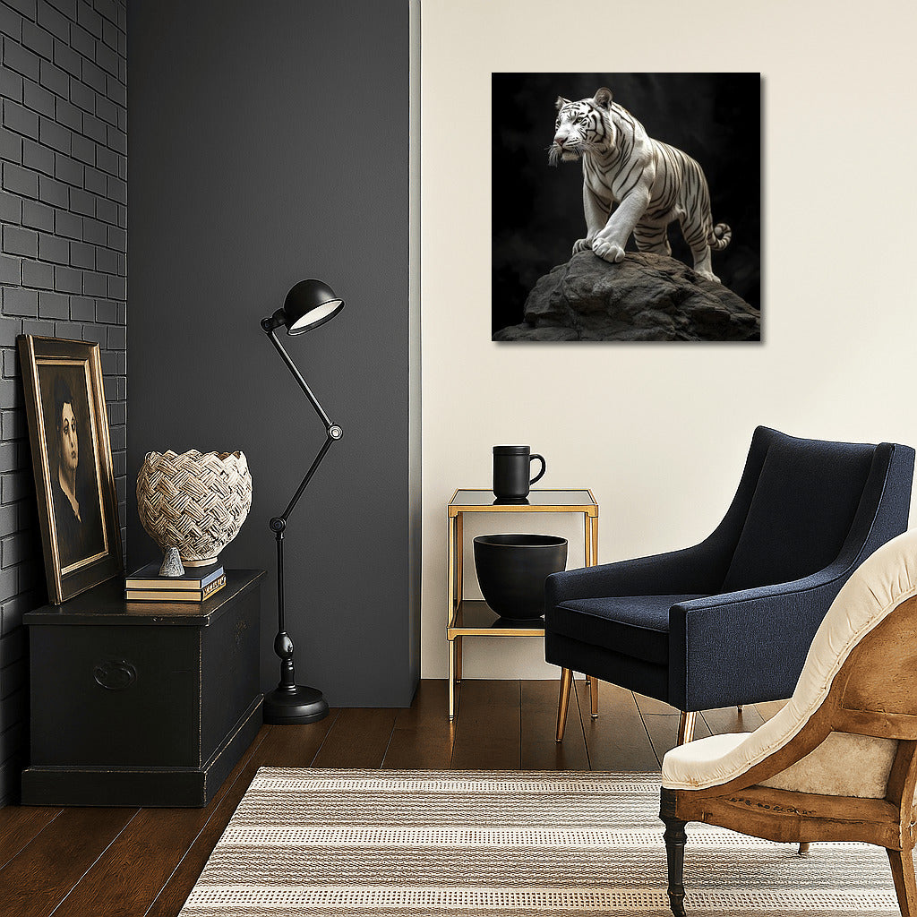 King of the Rock: White Tiger in the Clouds