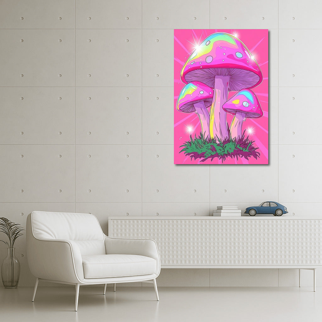 Mushroom Fairytale: Color Explosion