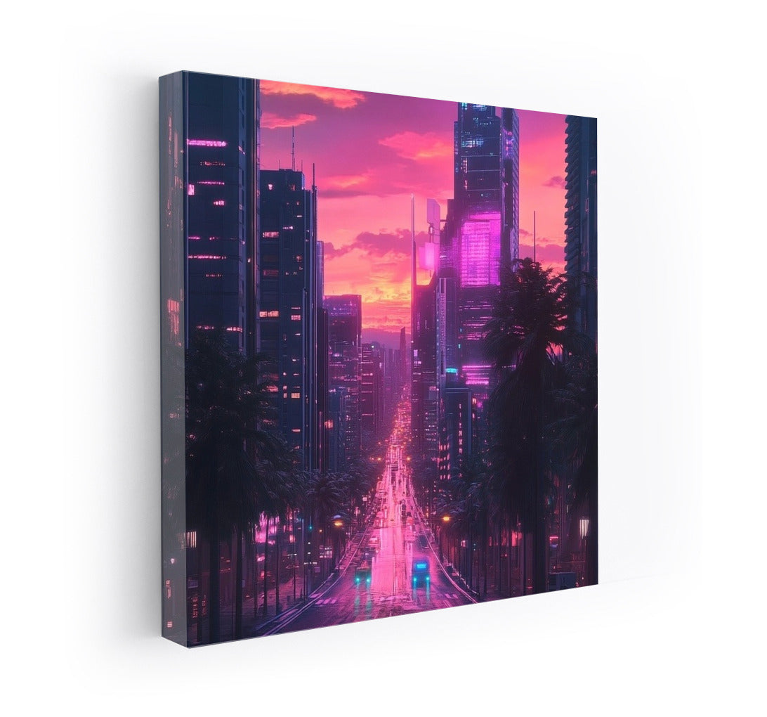 Light Symphony of City Lights