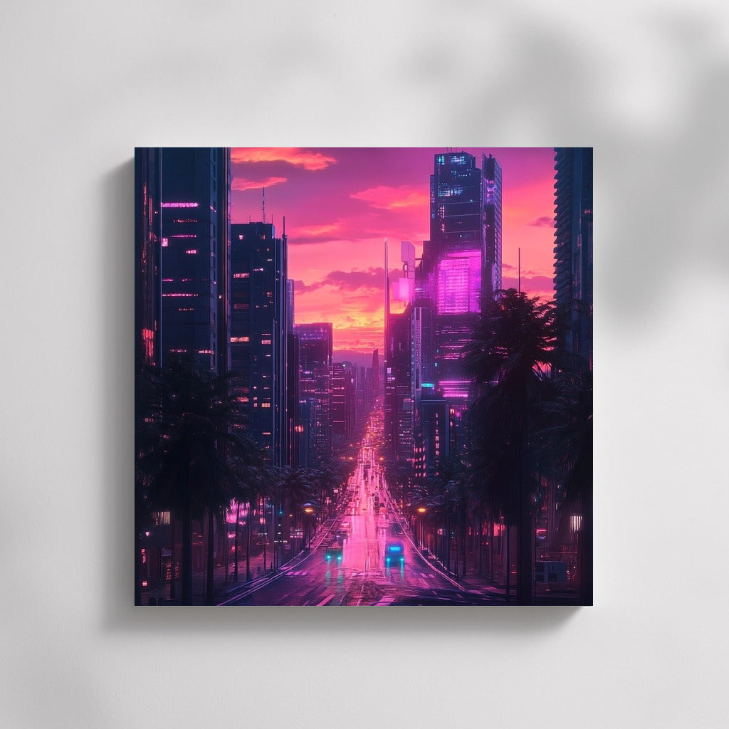 Light Symphony of City Lights