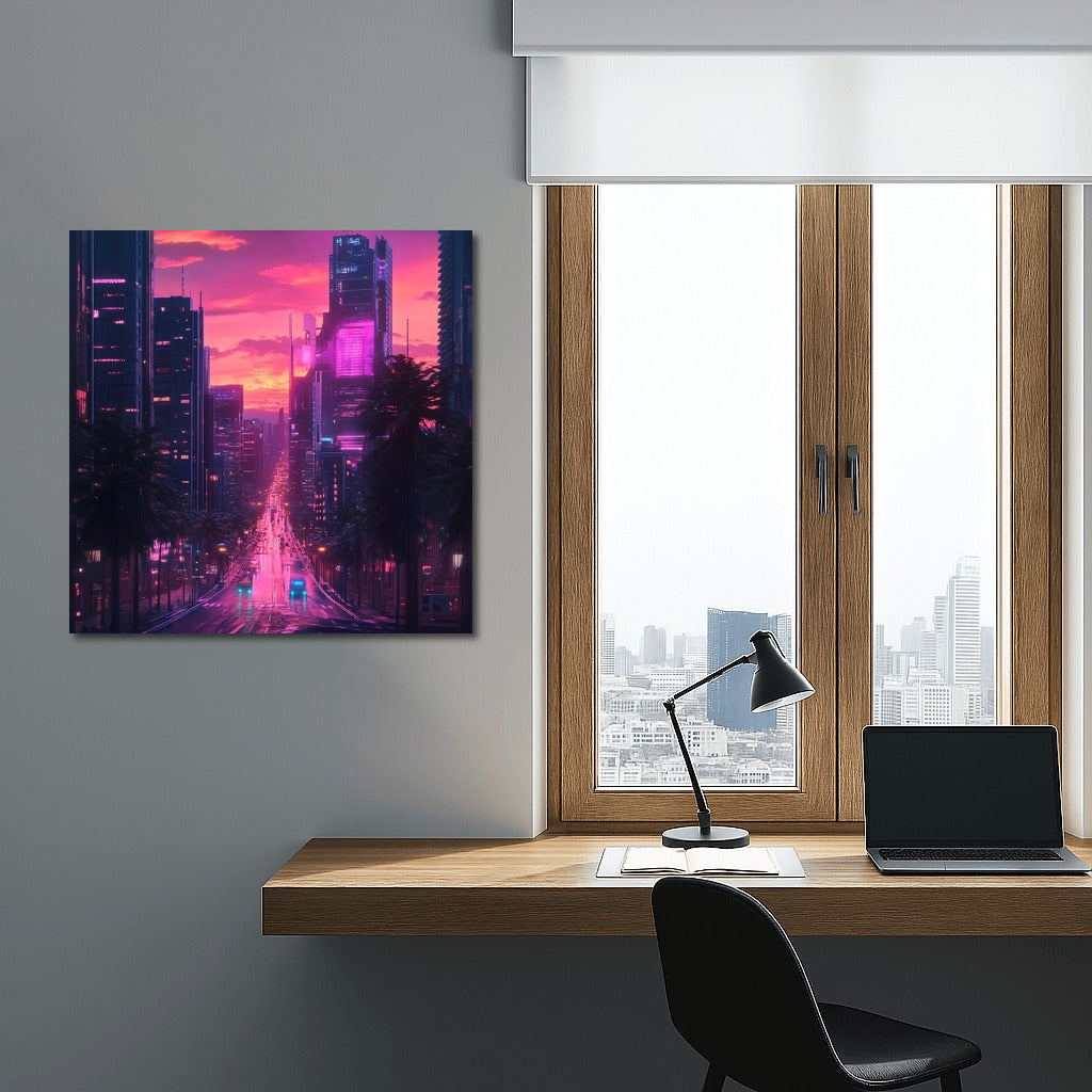 Light Symphony of City Lights