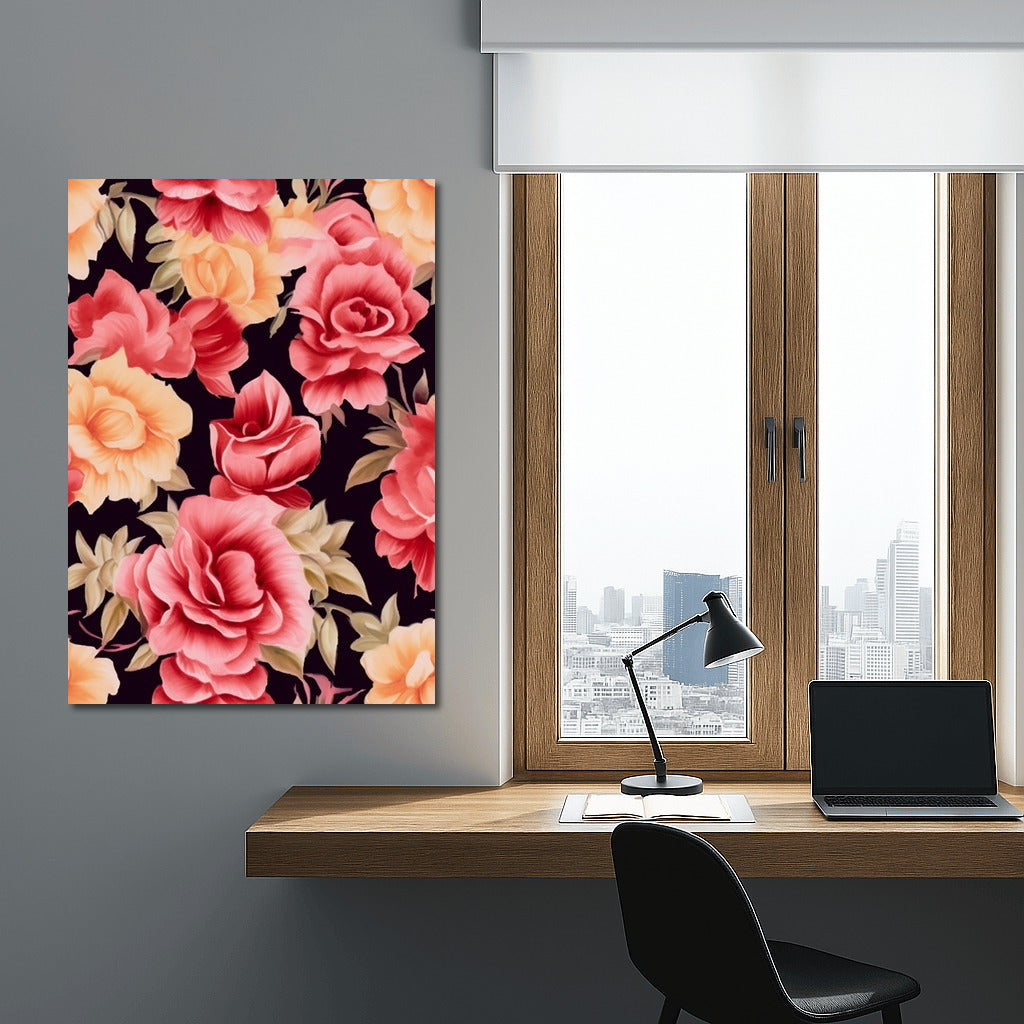 Night Symphony of Roses