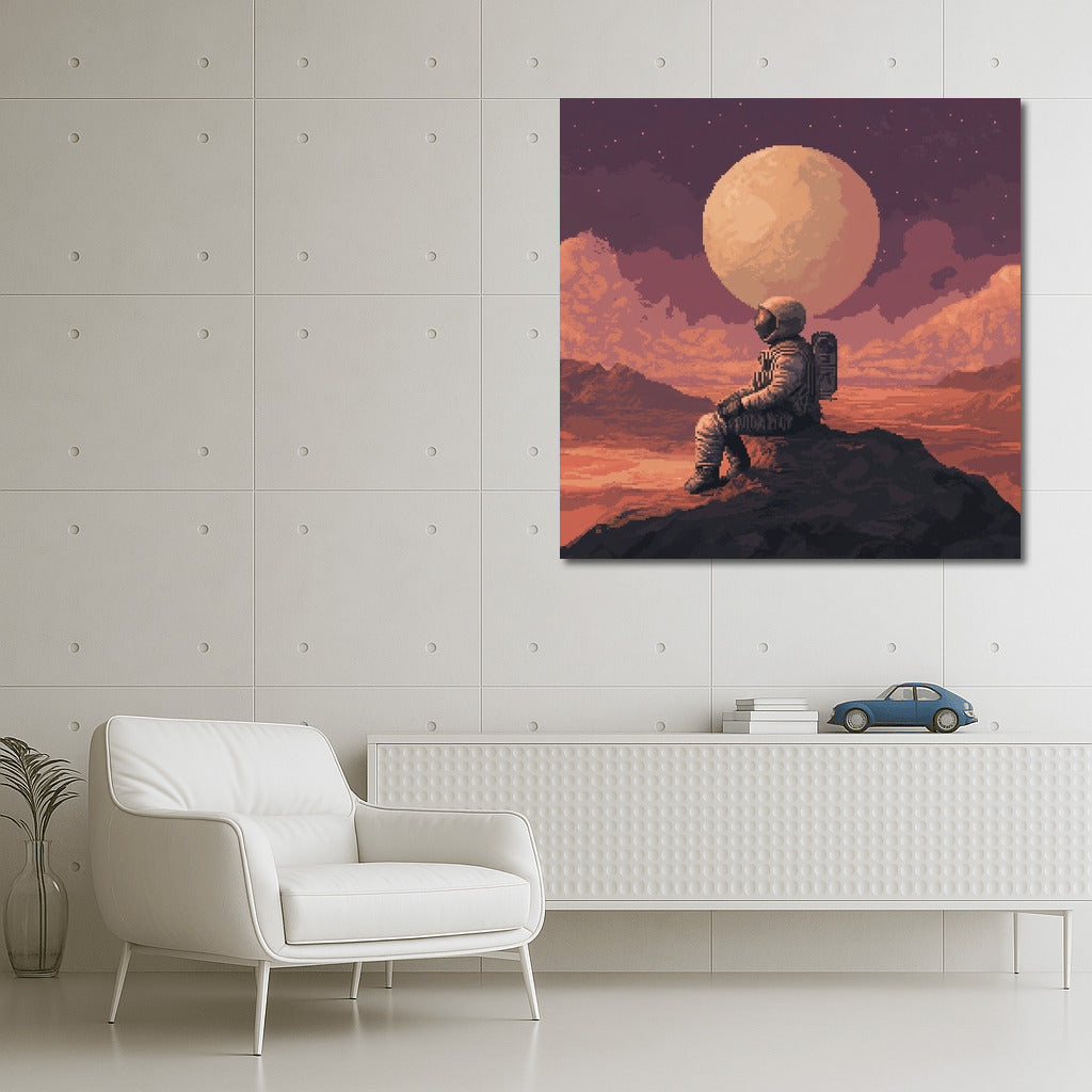 Star Wanderer in the Embrace of the Moon
