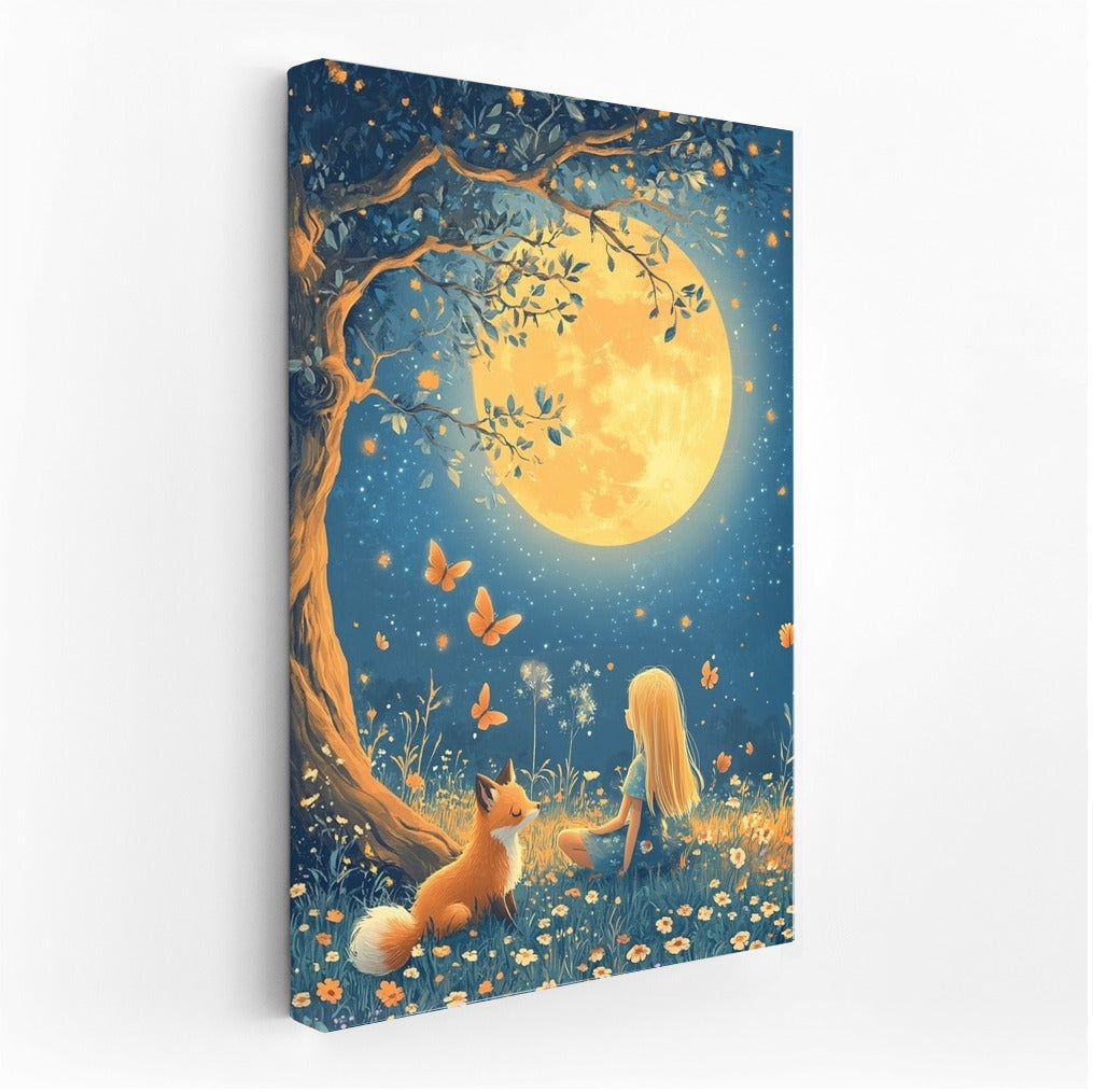 Moon Symphony of a Dream: The Girl and the Fox