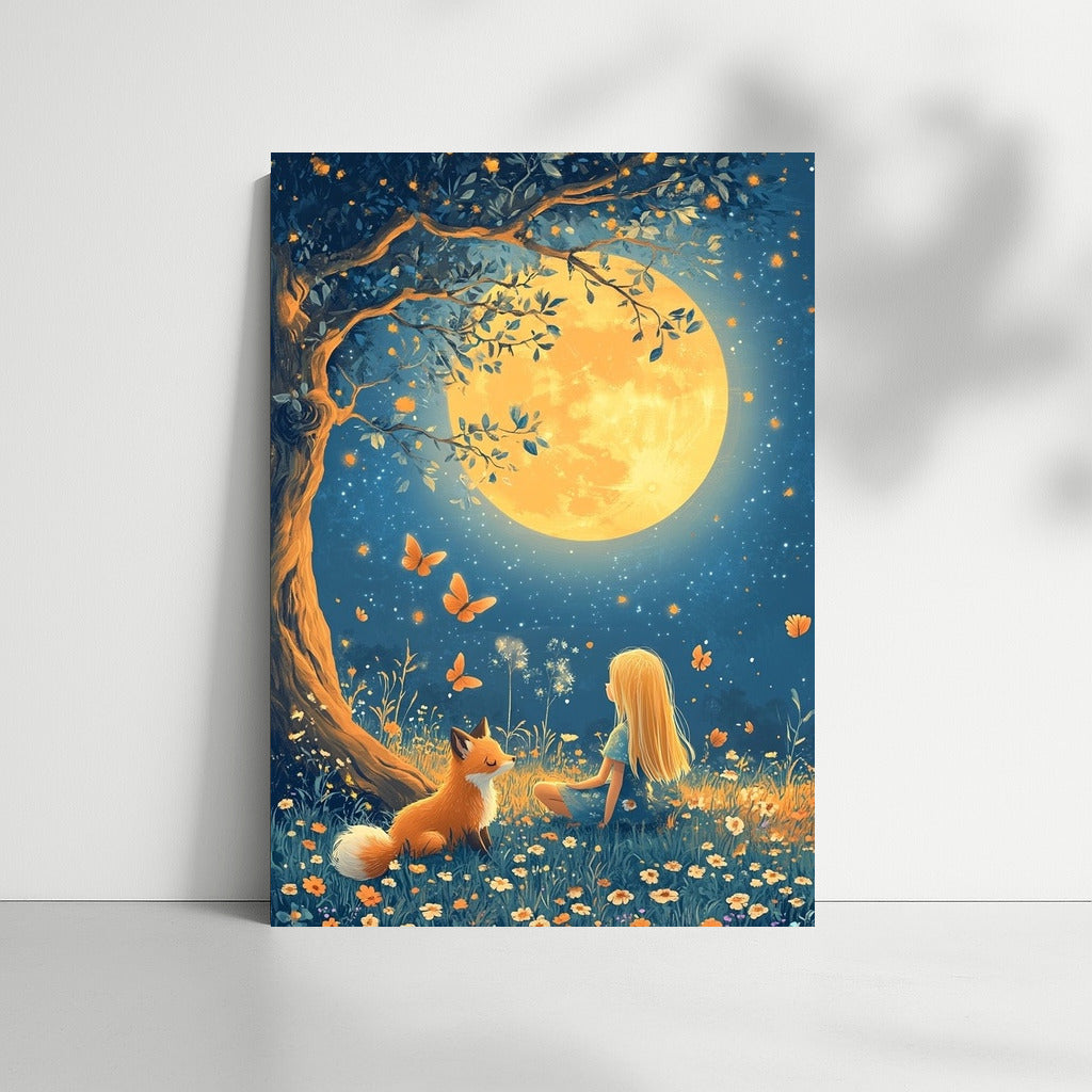 Moon Symphony of a Dream: The Girl and the Fox
