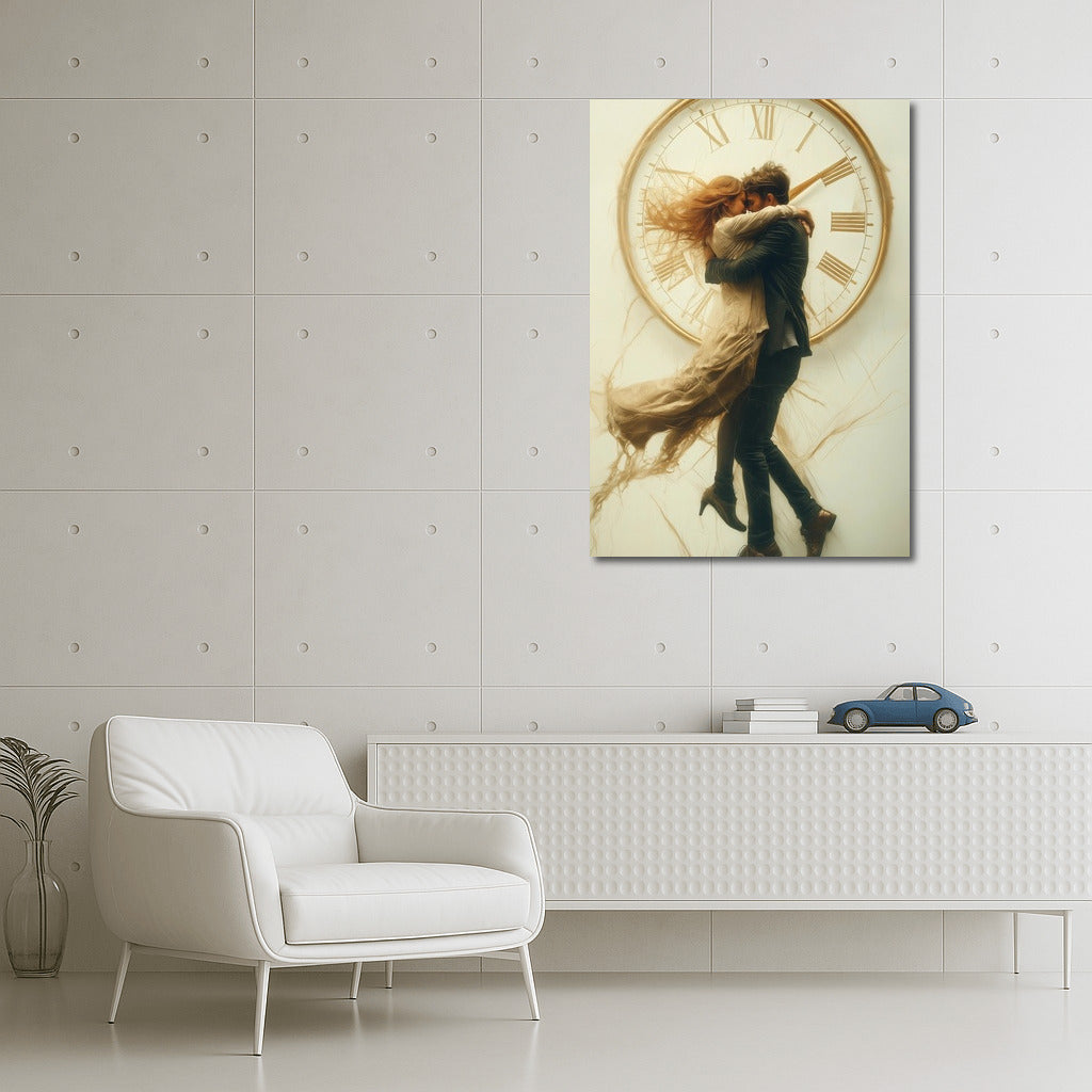 Dance of Time: Embraces in the Flow of Hours