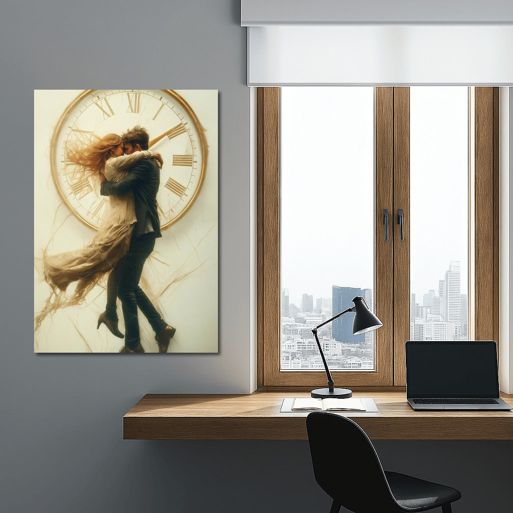 Dance of Time: Embraces in the Flow of Hours