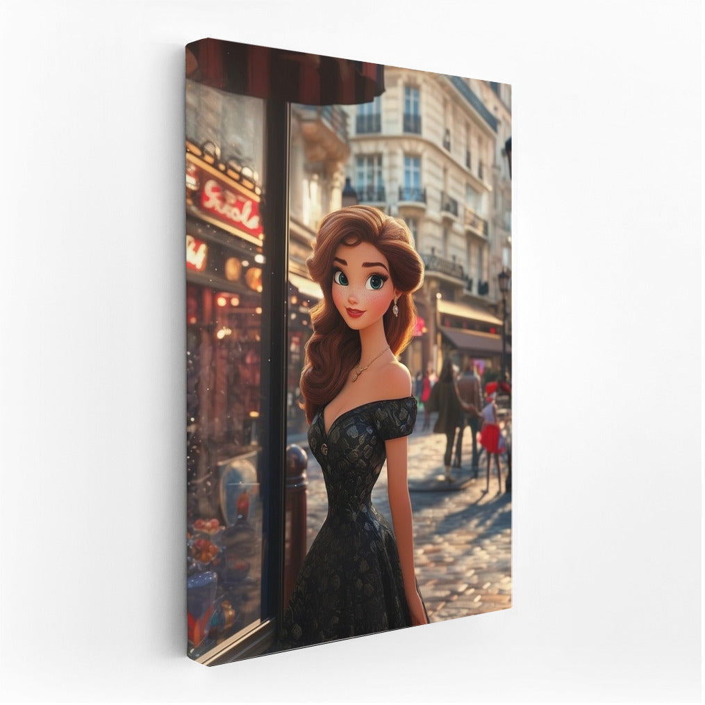 The Parisian Muse in Twilight