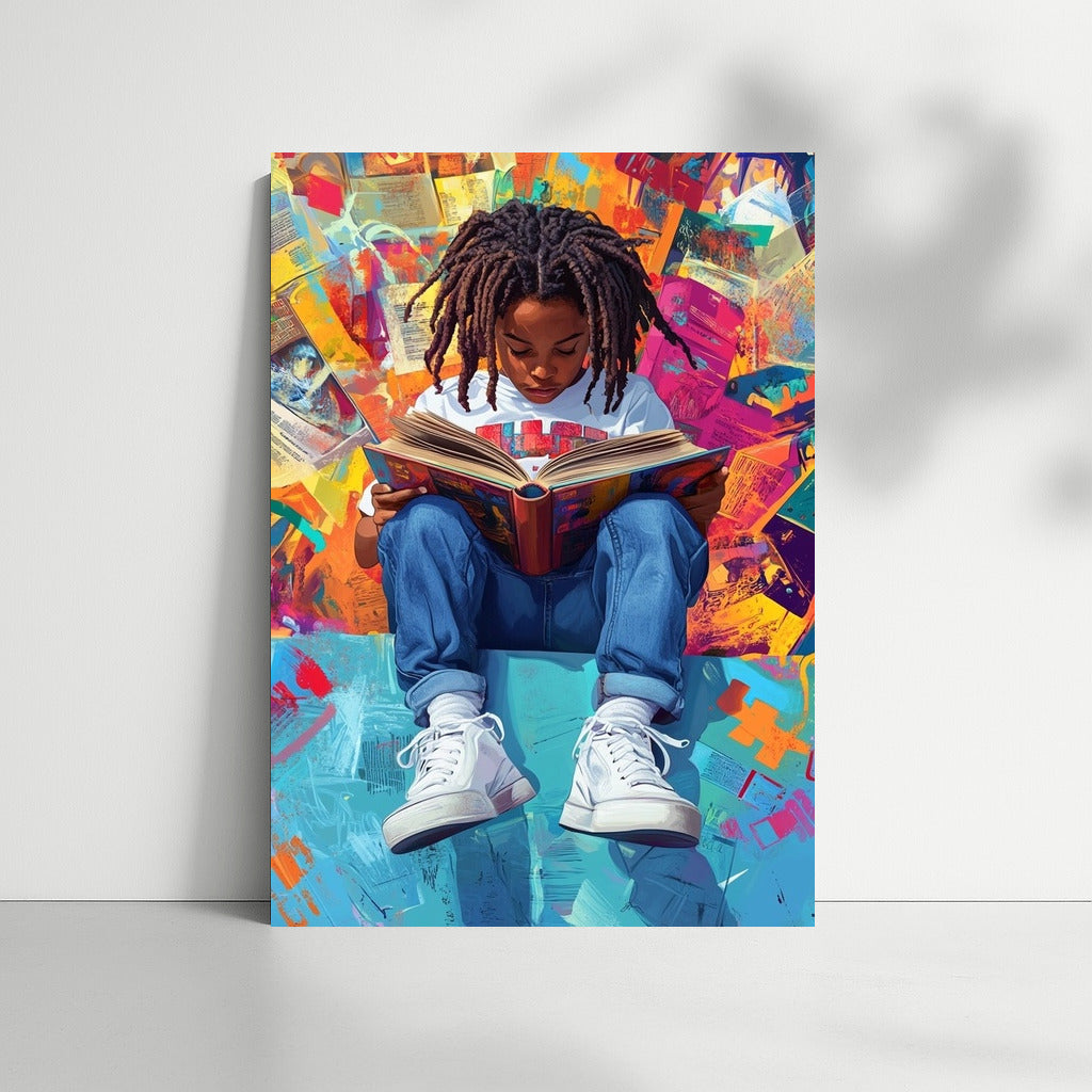 Reading in Flowers