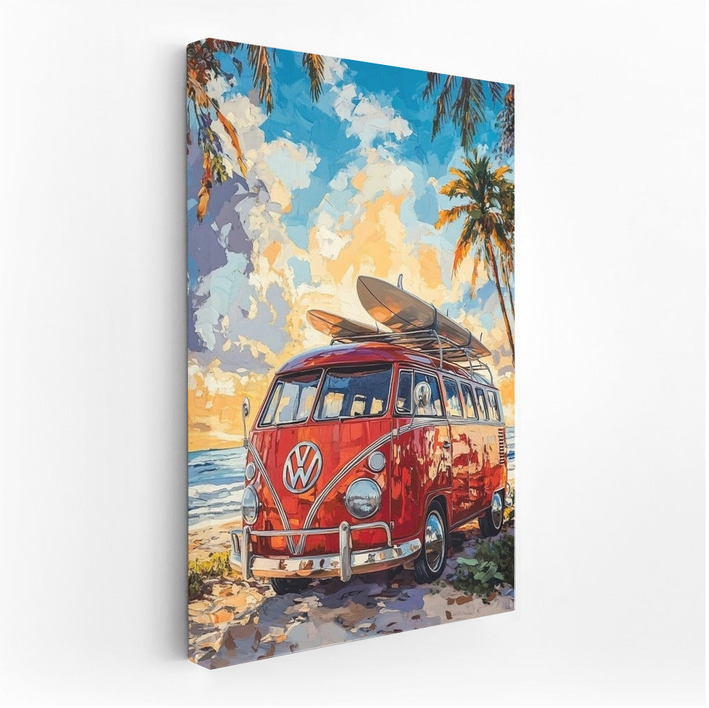 Sunny Voyage: Beach Dreams on Wheels
