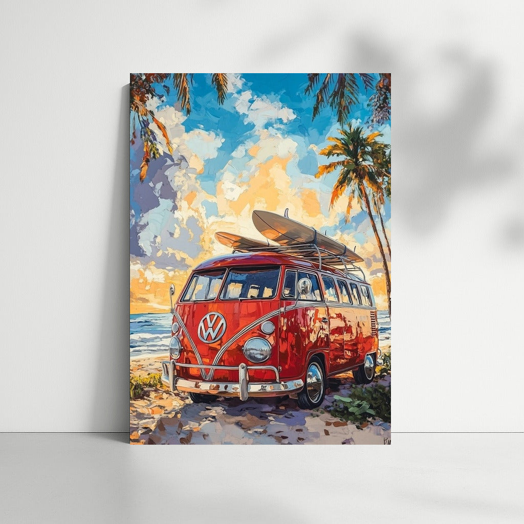 Sunny Voyage: Beach Dreams on Wheels